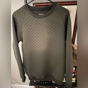 Nomad Quilted Top in Dark Green
